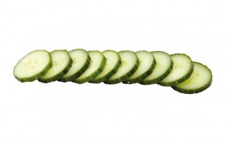 Cucumbers slices