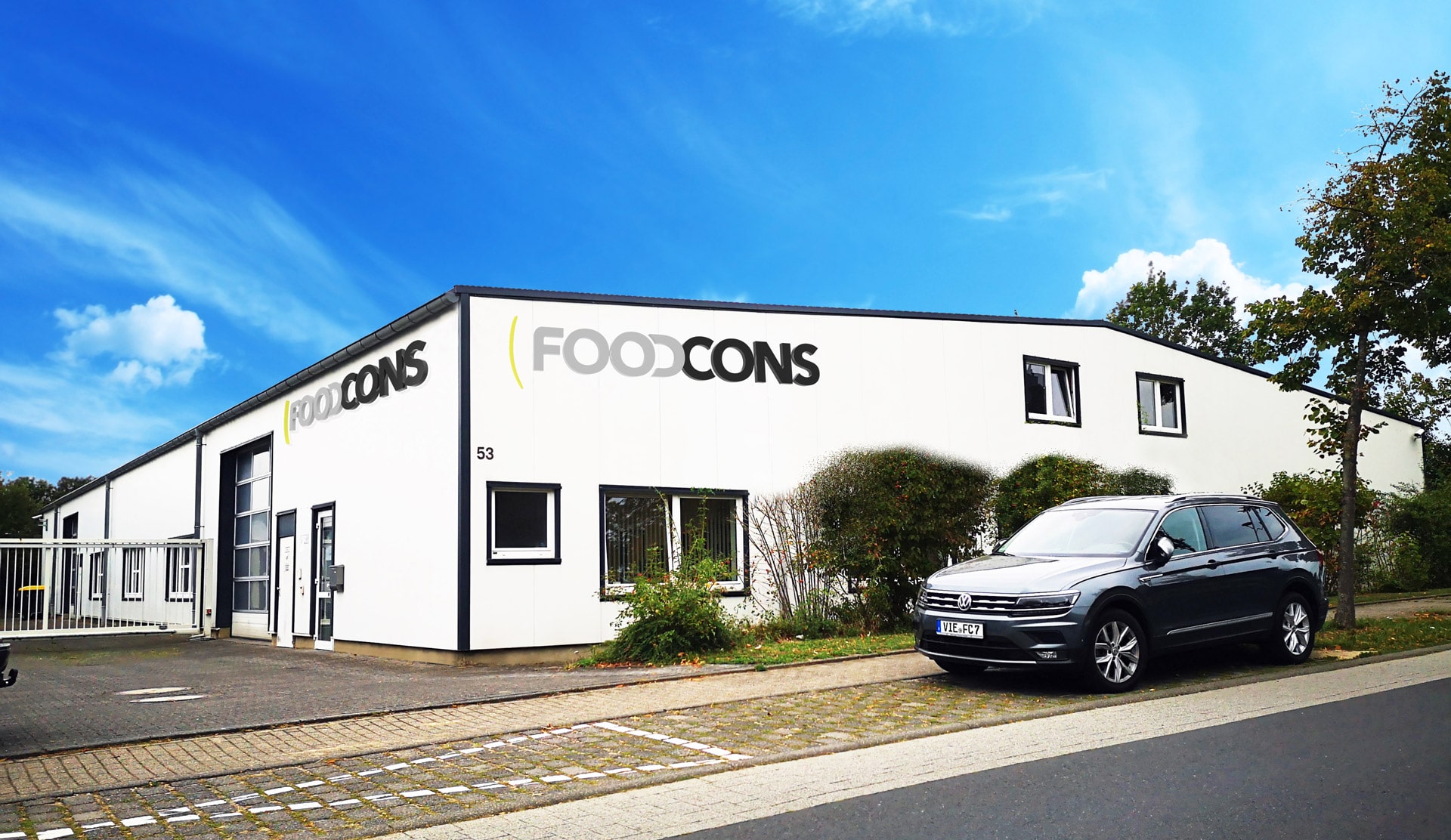 FOODCONS ist umgezogen Firmengebäude in Schwalmtal