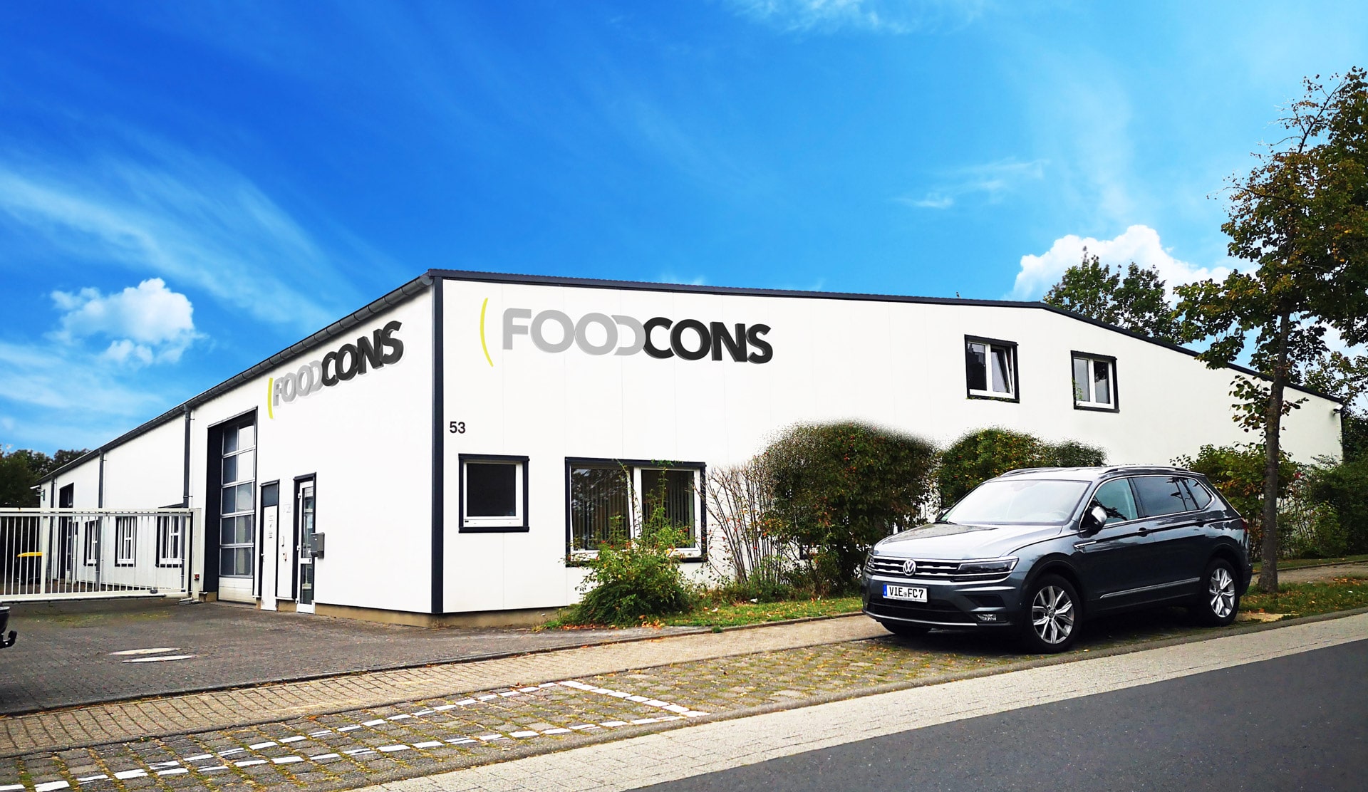 FOODCONS Firmengebäude FOODCONS ist umgezogen Firmengebäude in Schwalmtal